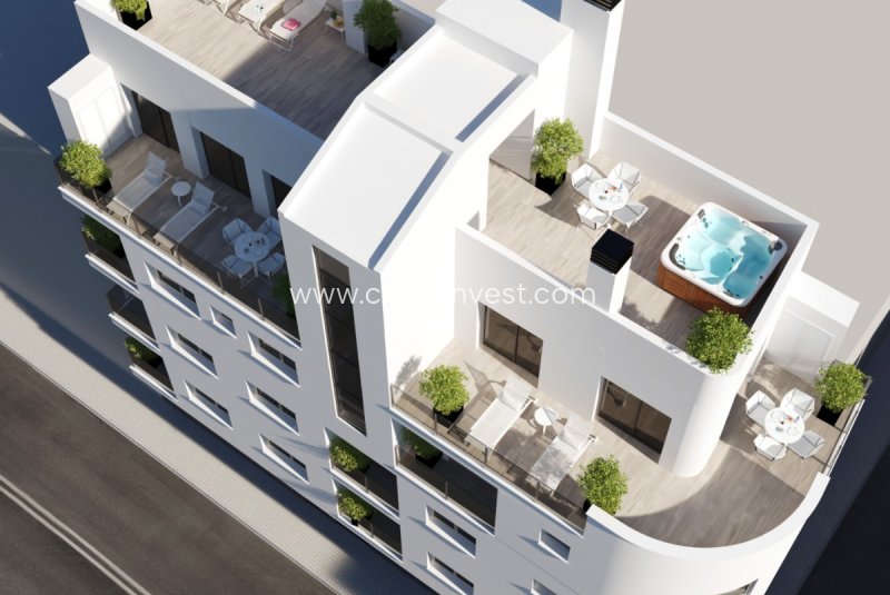 Appartement - Nouvelle construction - Torrevieja - Centreville