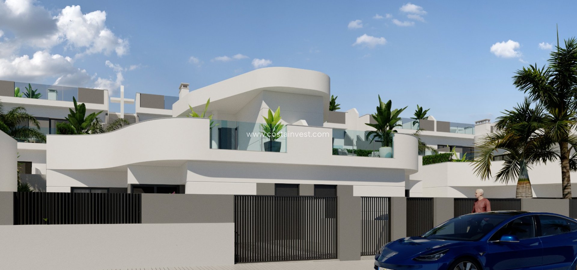 Nová stavba - Byt v nejvyšším patře - Torrevieja - Los Balcones