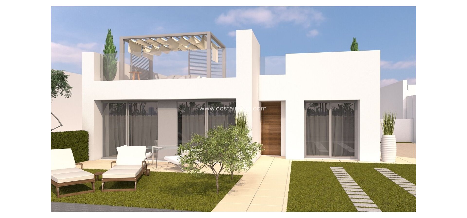 Nouvelle construction - Villa semi-détachée - Pilar de la Horadada